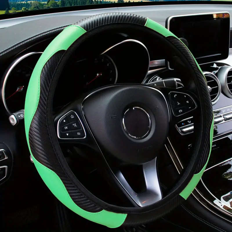 Universal PU Leather Steering Wheel Cover