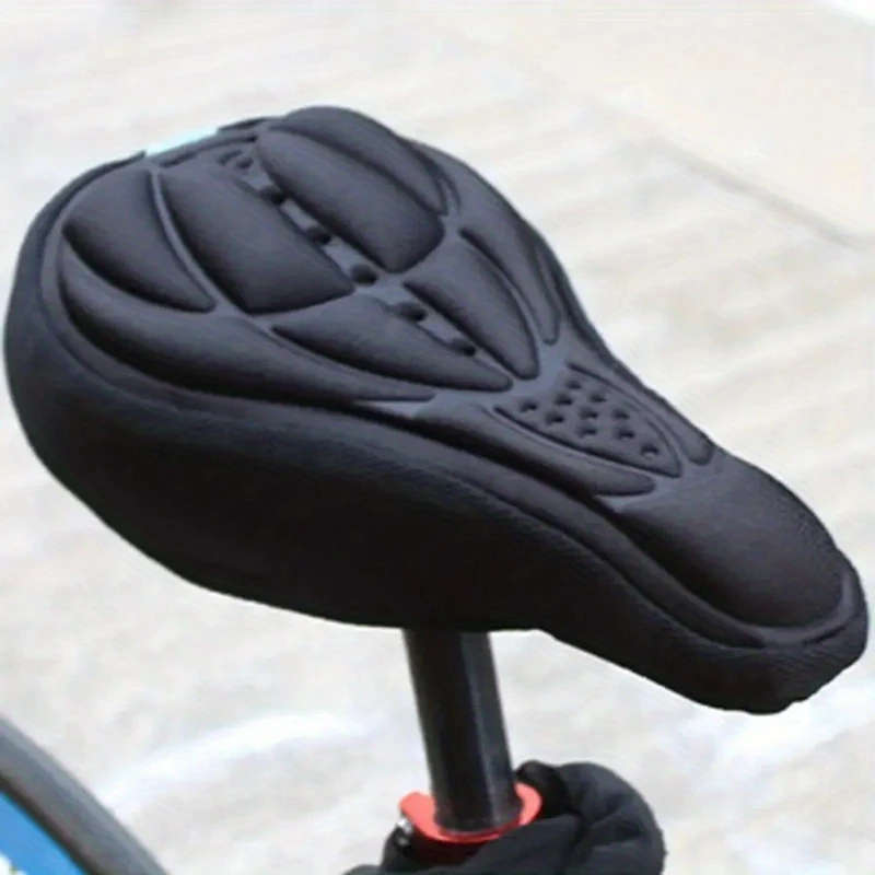 1pc Upgrade Your Mountain Bike with This 3D Cushion Cover Soft Silicone Saddle Seat Cover