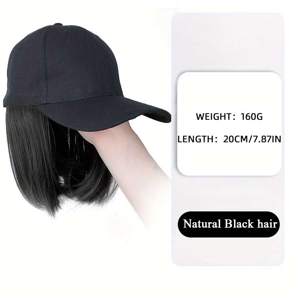 1Pc Light Brown 20.32cm Fashion Design Wig