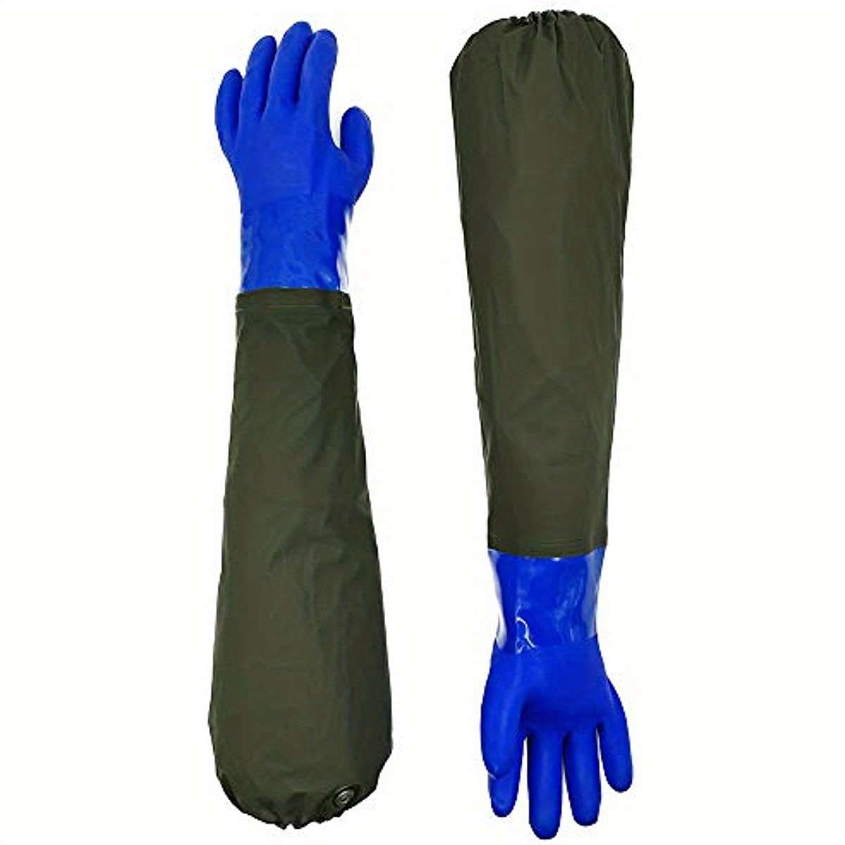 1 Pair Blue 71.12cm Household Cleaning Gloves