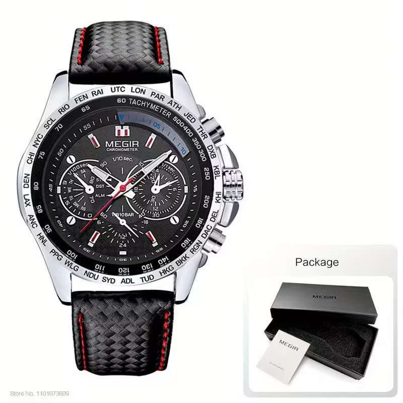 MEGIR Men's Sporty Quartz Watch