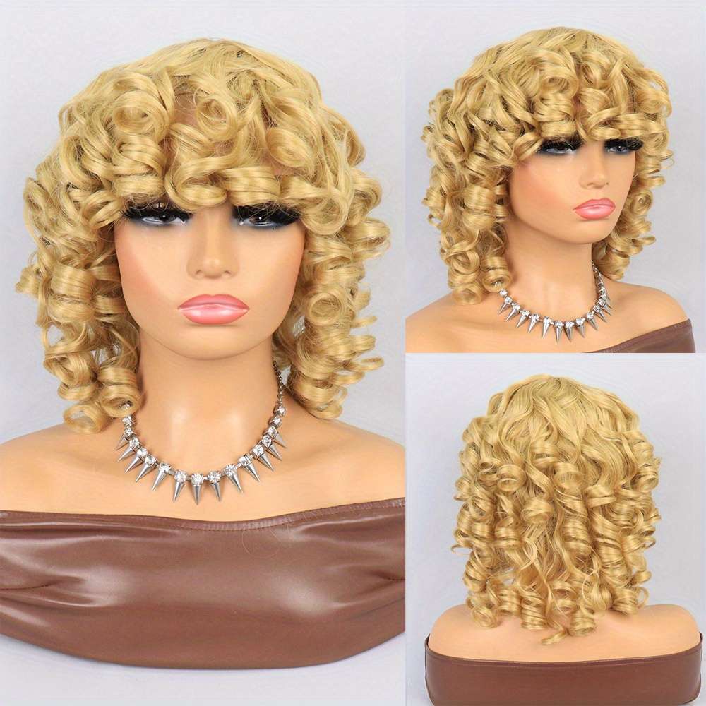 Red 35.56cm Fashion Design Wig
