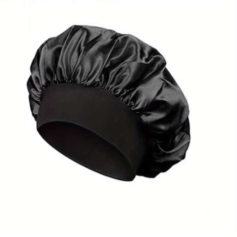 Wide Brim High Elastic Hat Polyester Fiber Woven Lightweight Stretch With Toggle Closure