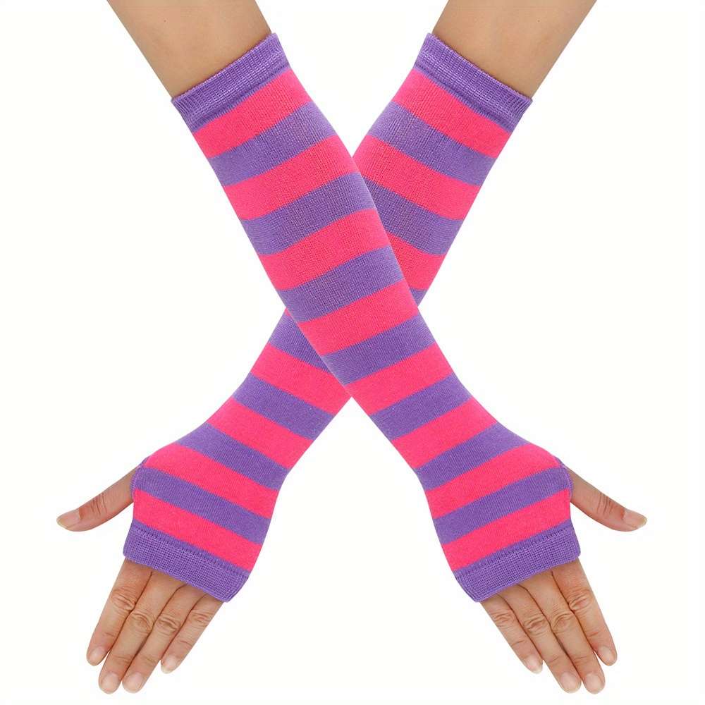 1 Pair Green Warm Gloves