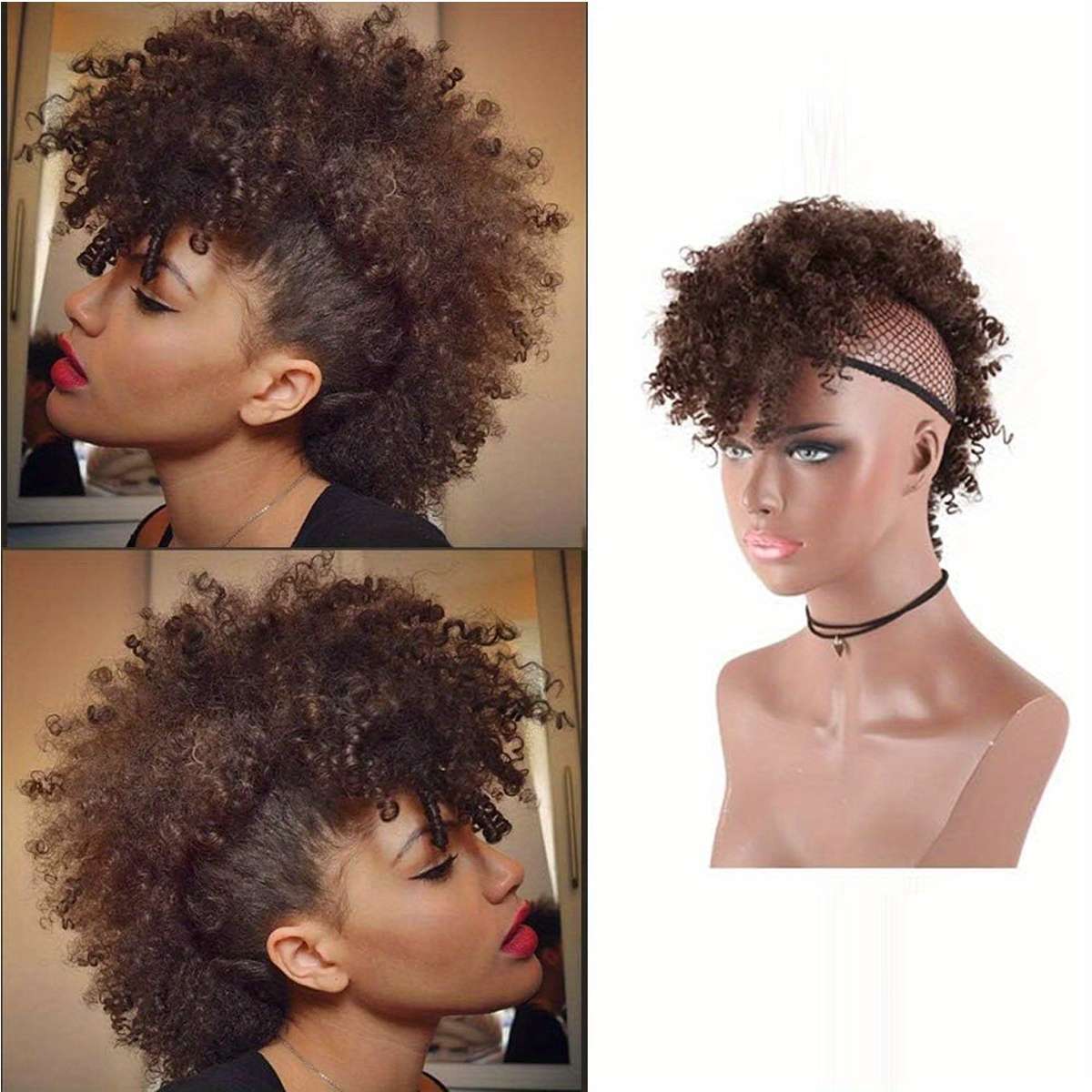 1Pc 33A 30.48cm Fashion Design Wig