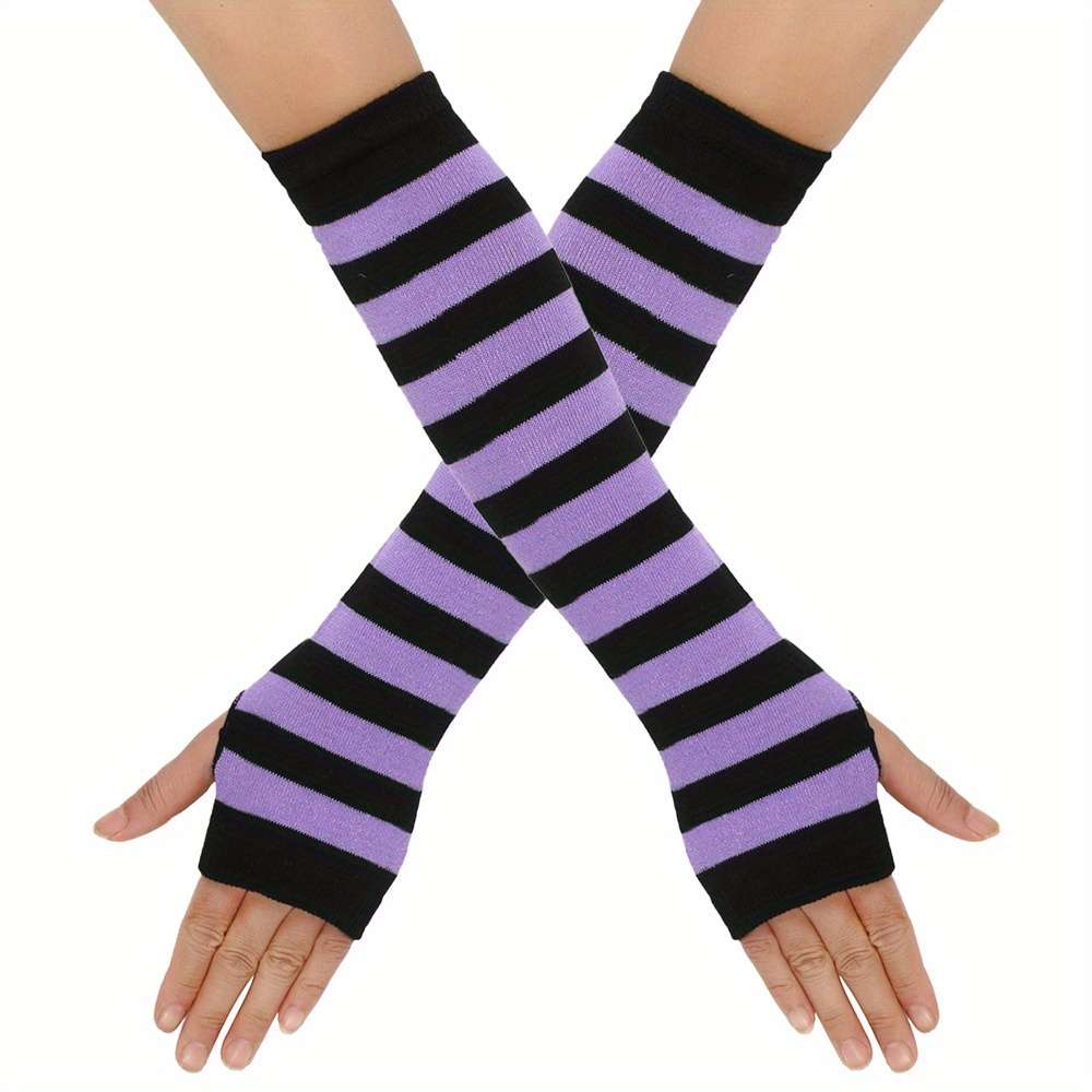 1 Pair Green Warm Gloves