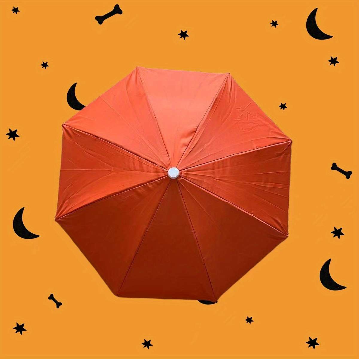 Multicolored Umbrella Hat With Hands-Free Design High Quality Sun Rain Protection