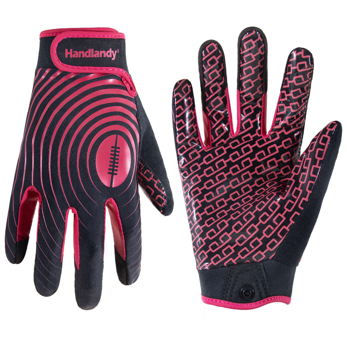 1 Pair Black Red Size L Outdoor Sports Gloves