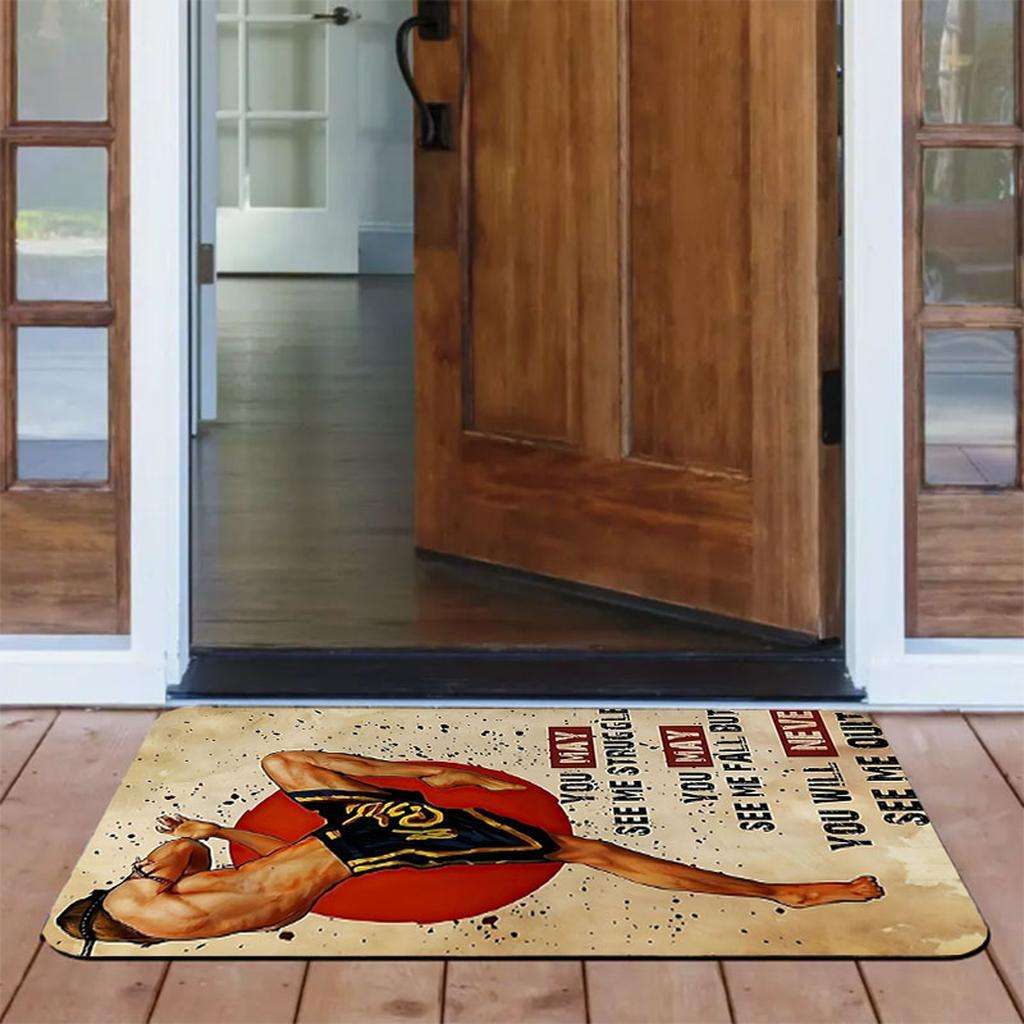 1Pc 6Ox9Ocm Floor Mat