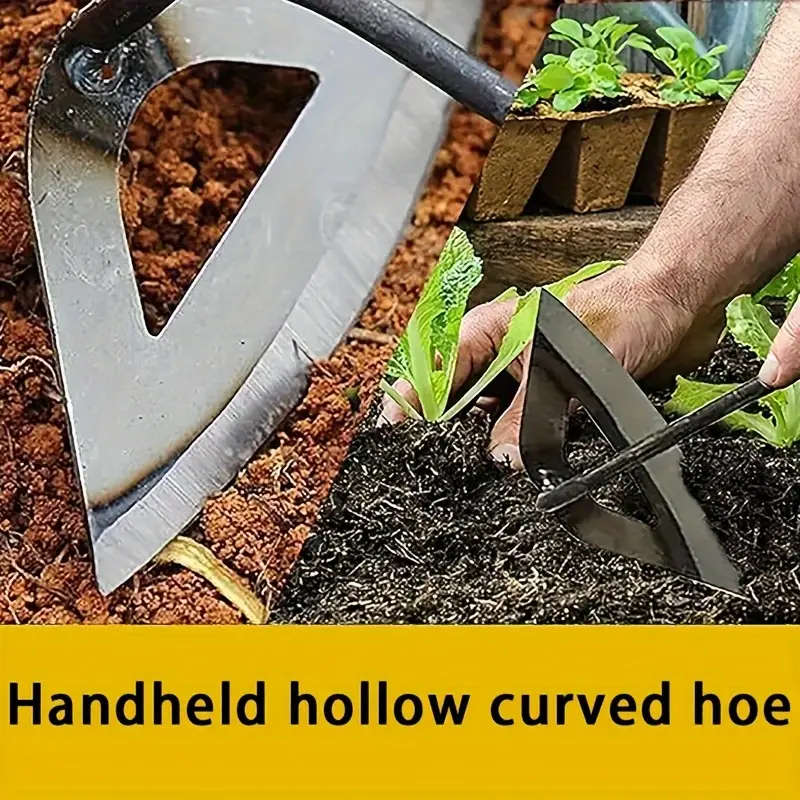 1 13" All Steel Hollow Weeding and Planting Tool