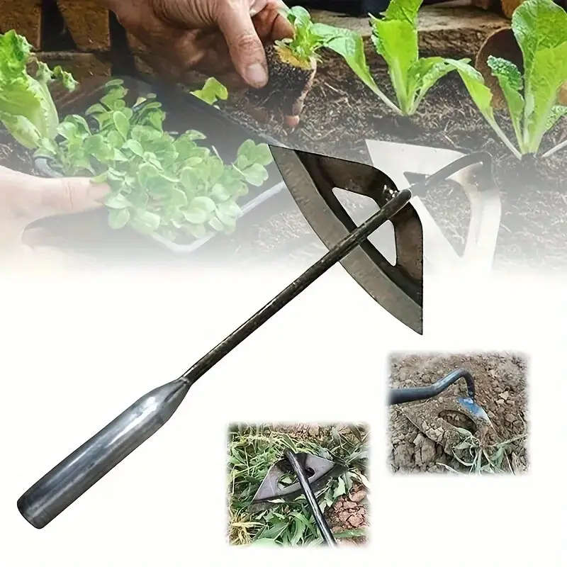 1 13" All Steel Hollow Weeding and Planting Tool