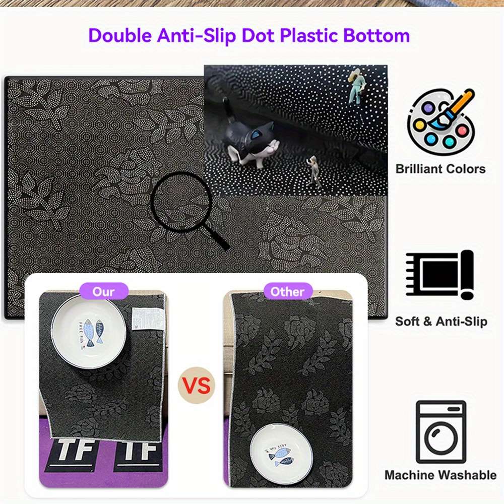 1Pc 15.75x23.62inch 40x60cm Floor Mat