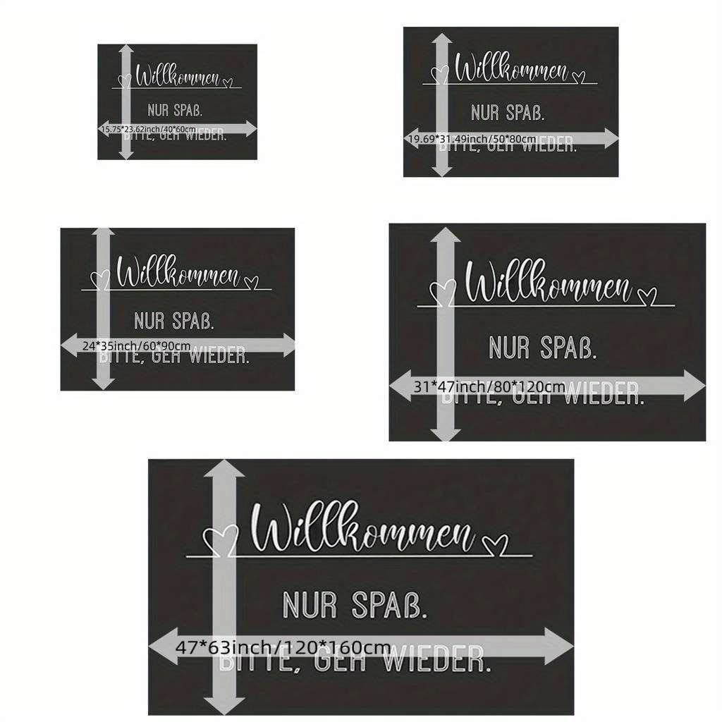 1Pc 19x31inch 50x80cm Floor Mat