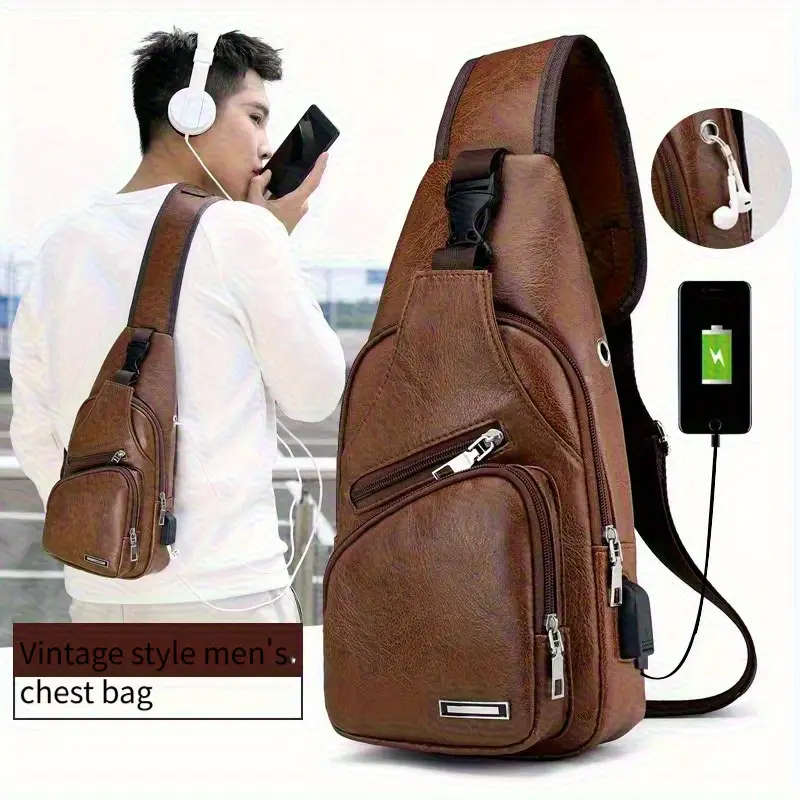 Men's Fashion Chest Bag