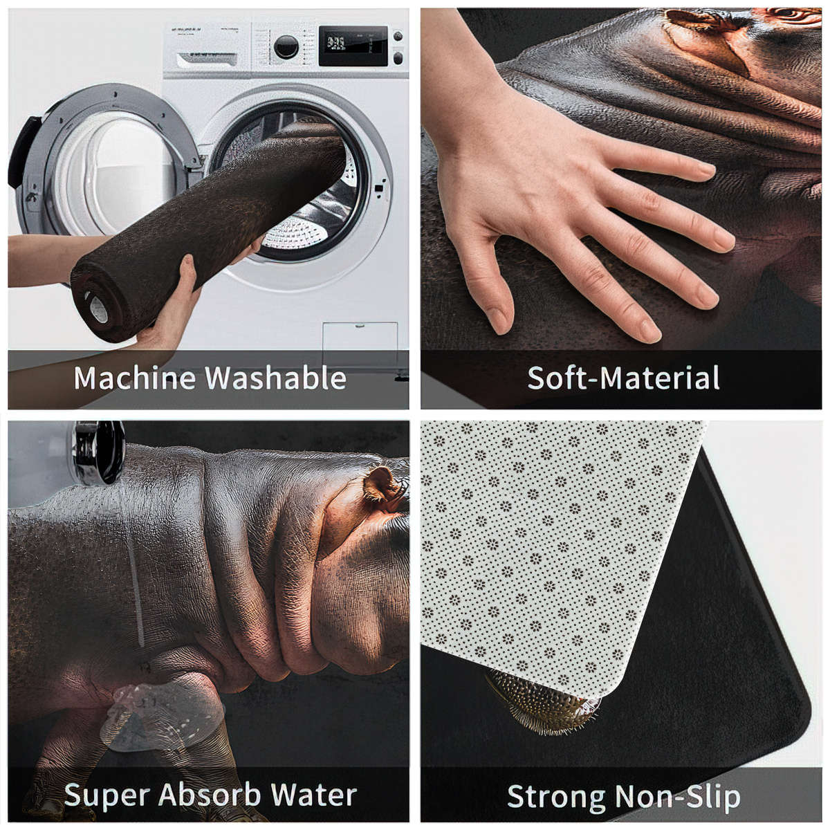 1Pc 45x120cm Floor Mat