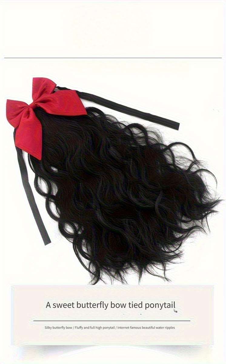 1Pc Dark Brown Fashion Design Wig