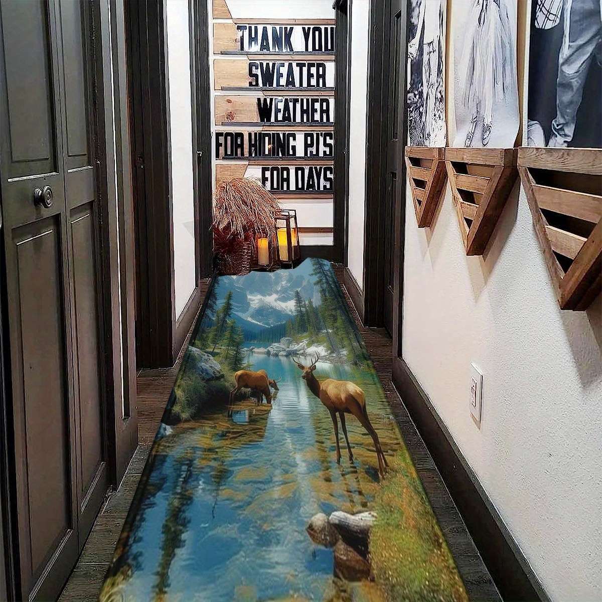 1Pc 60x300cm Floor Mat