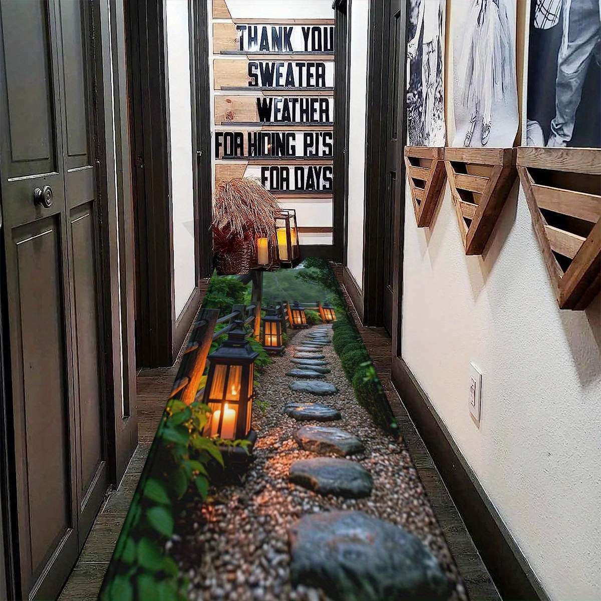 1Pc 60x300cm Floor Mat