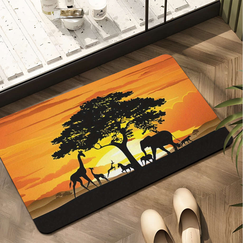 1Pc 15.75x23.62inch 40x60cm Floor Mat