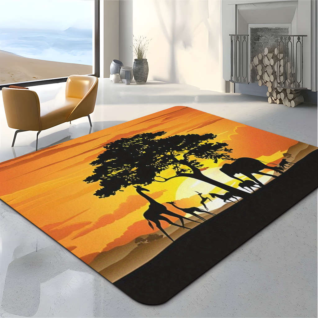 1Pc 15.75x23.62inch 40x60cm Floor Mat