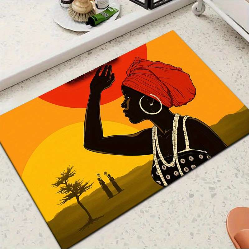 1Pc 19.68x31.48inch 5x8cm Floor Mat