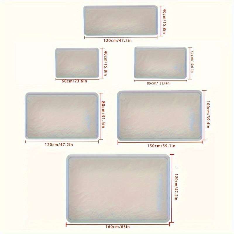 1Pc 19.68x31.48inch 5x8cm Floor Mat