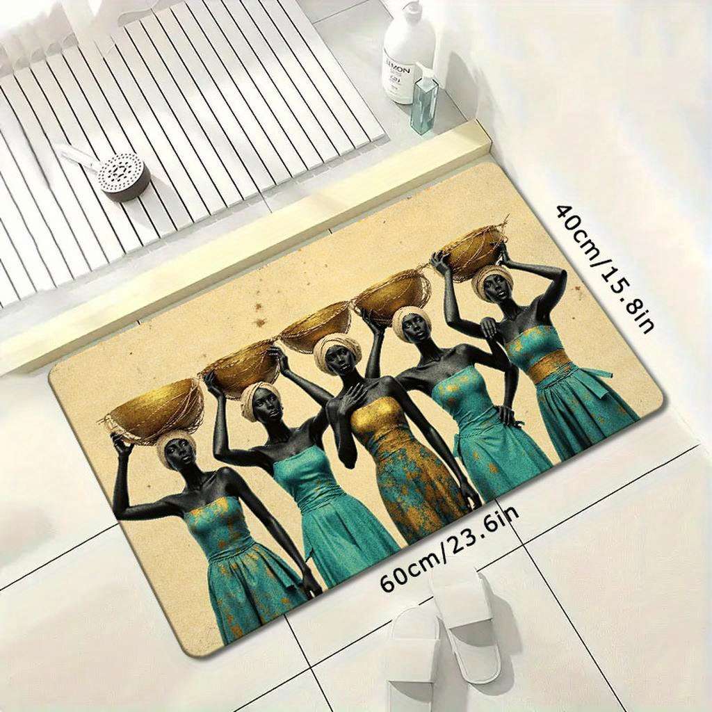 1Pc 15.75x23.62inch 40x60cm Floor Mat