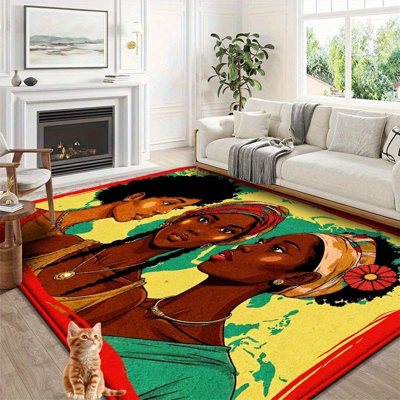 1Pc 47.25x63.0inch 120.01x160cm Floor Mat