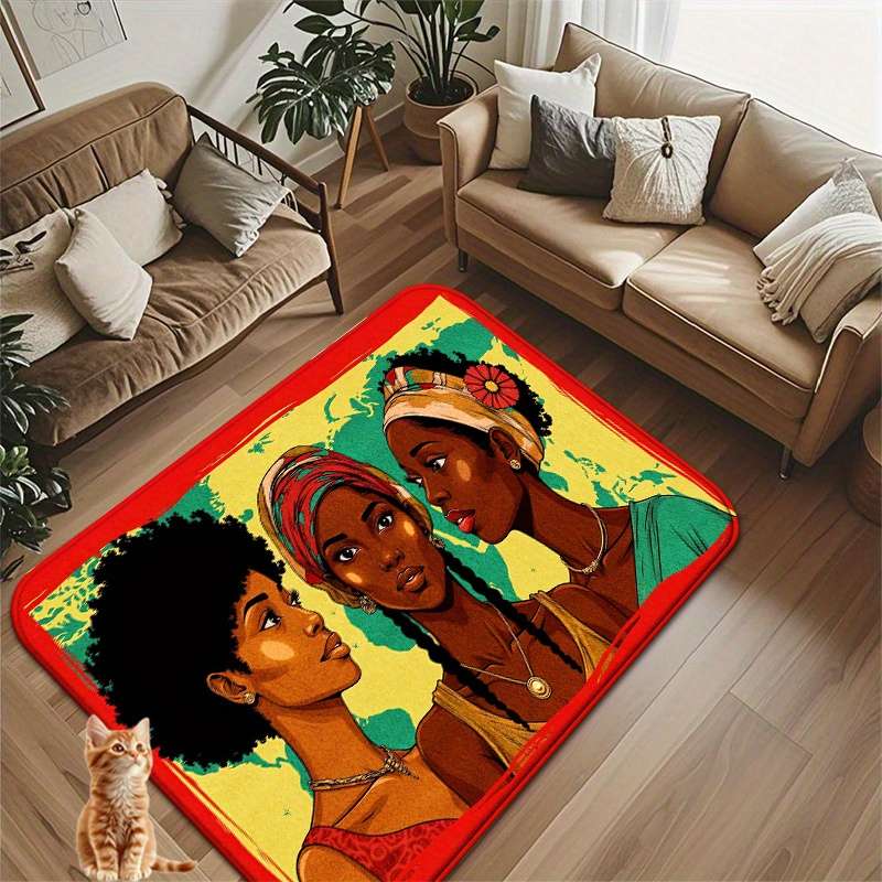 1Pc 47.25x63.0inch 120.01x160cm Floor Mat