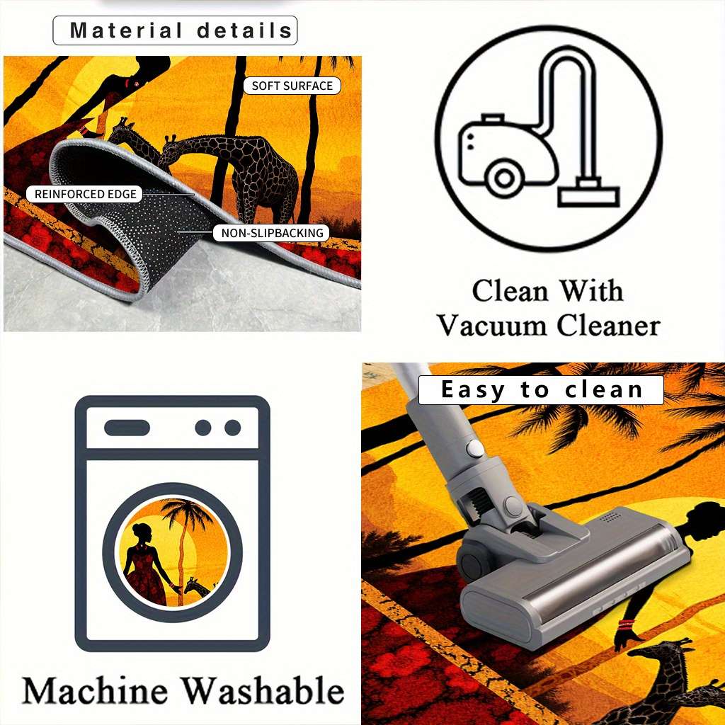 1Pc 15.75x23.62inch 40x60cm Floor Mat