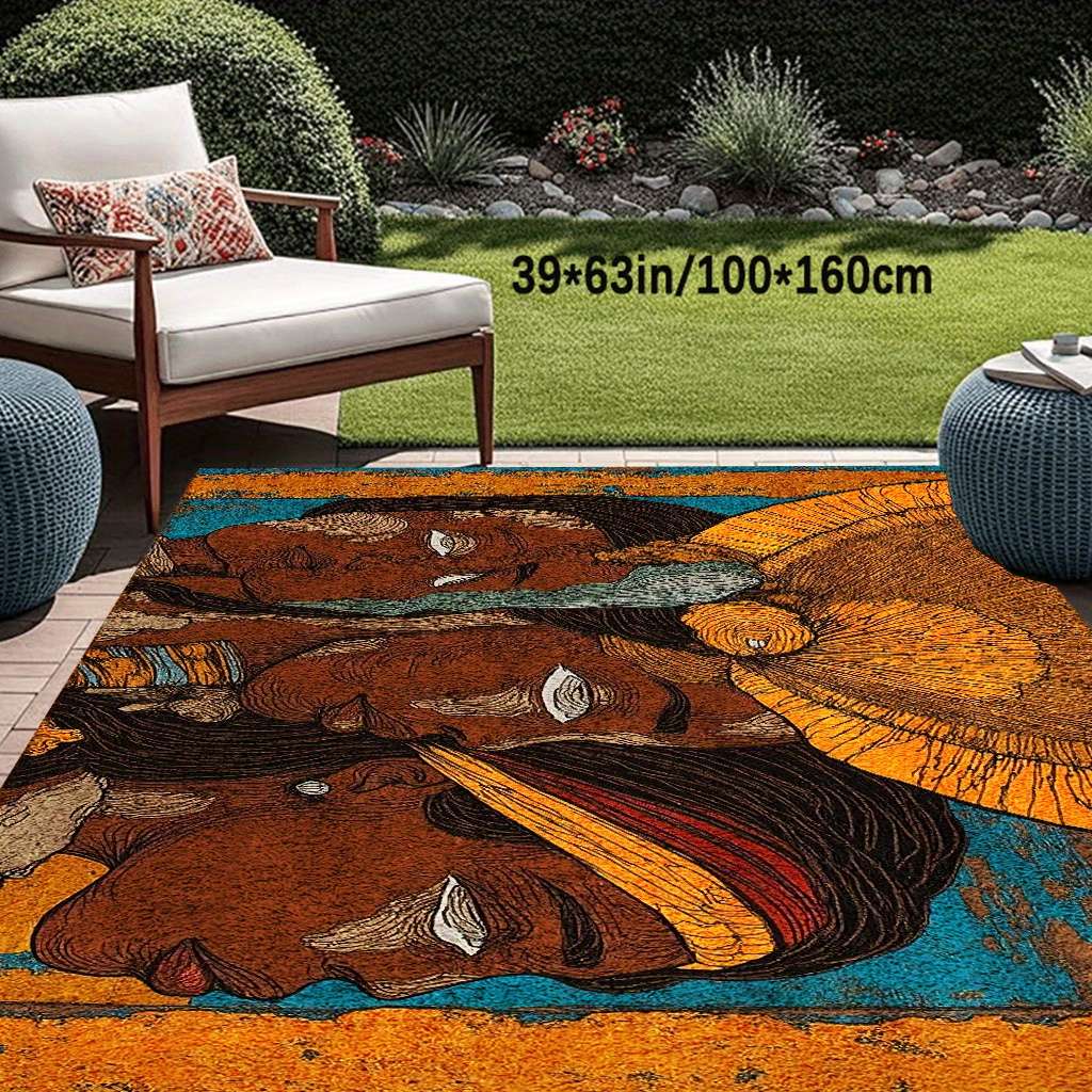 1Pc 15.75x23.62inch 40x60cm Floor Mat