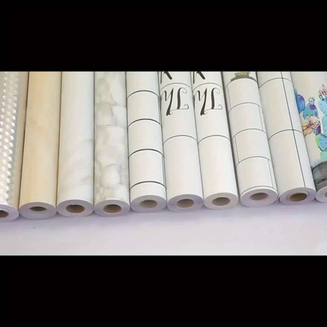 1PC Wall StickersThickened self adhesive kitchen countertop waterproof stickers Snow White 200x40cm