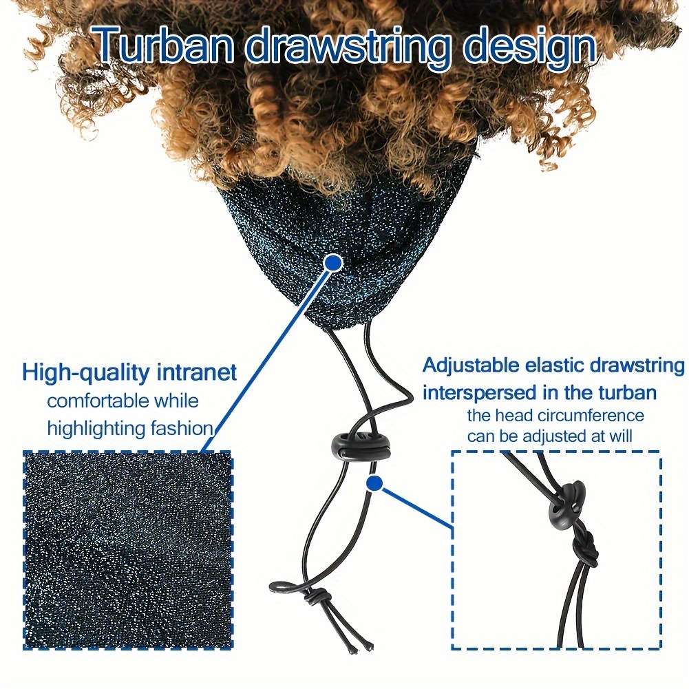 1Pc Black 15.24cm Fashion Design Wig