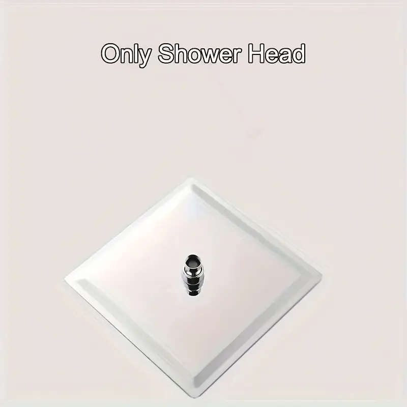 20cm Stainless Steel Square Rainfall Shower Head