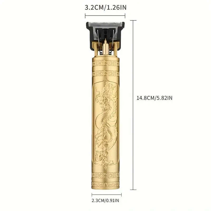 Professional Rechargeable Beard and Hair Trimmer with accessories