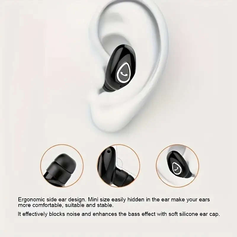 Wireless In-Ear Invisible Earbuds