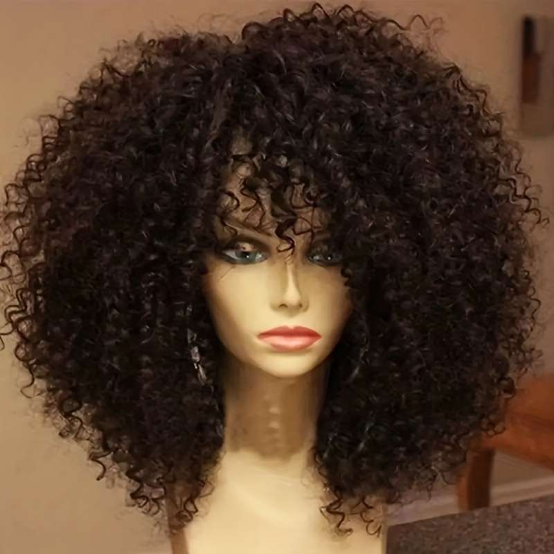 Black 40.64cm Fashion Design Wig