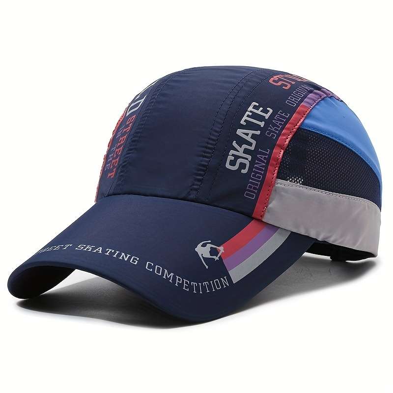 1pc Summer Baseball Cap for Outdoor Sun Protection Breathable And Quick-Drying Suitable for Both