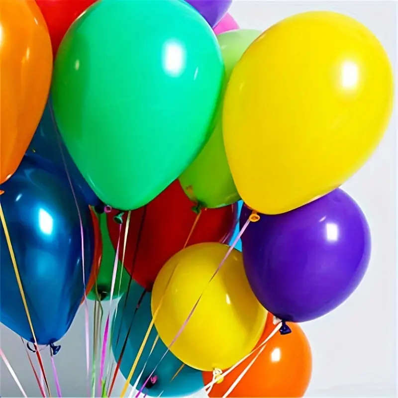 10m/Roll 5mm Satin Balloon Ribbon Chain