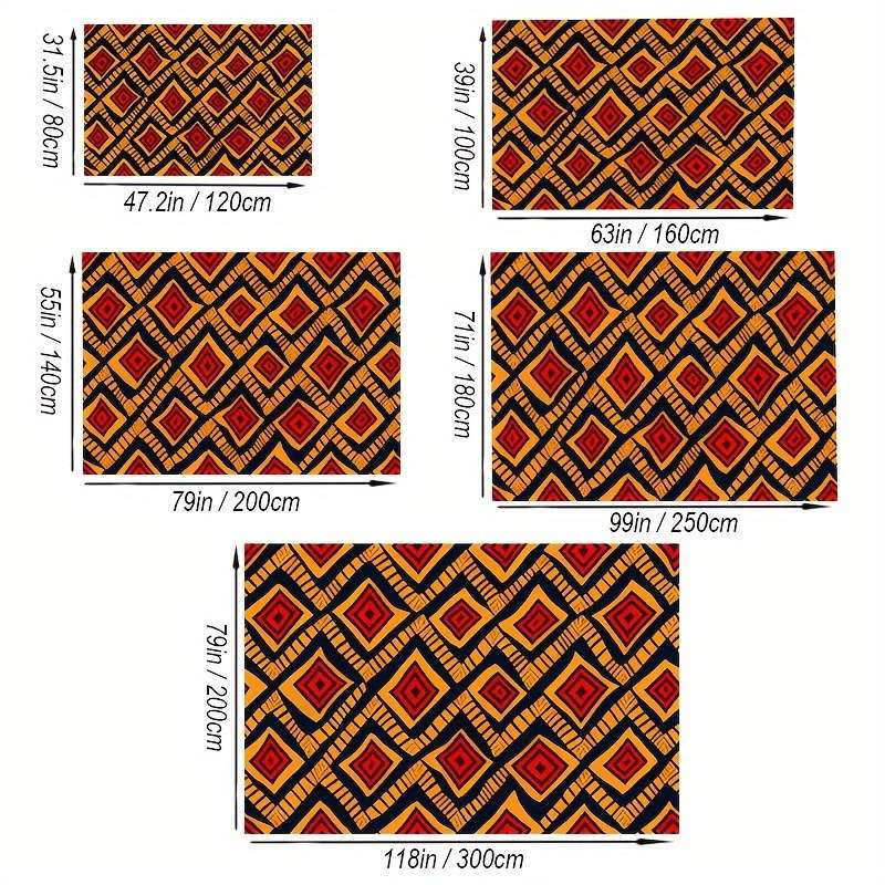 1Pc 55x79inch 140x200cm Floor Mat