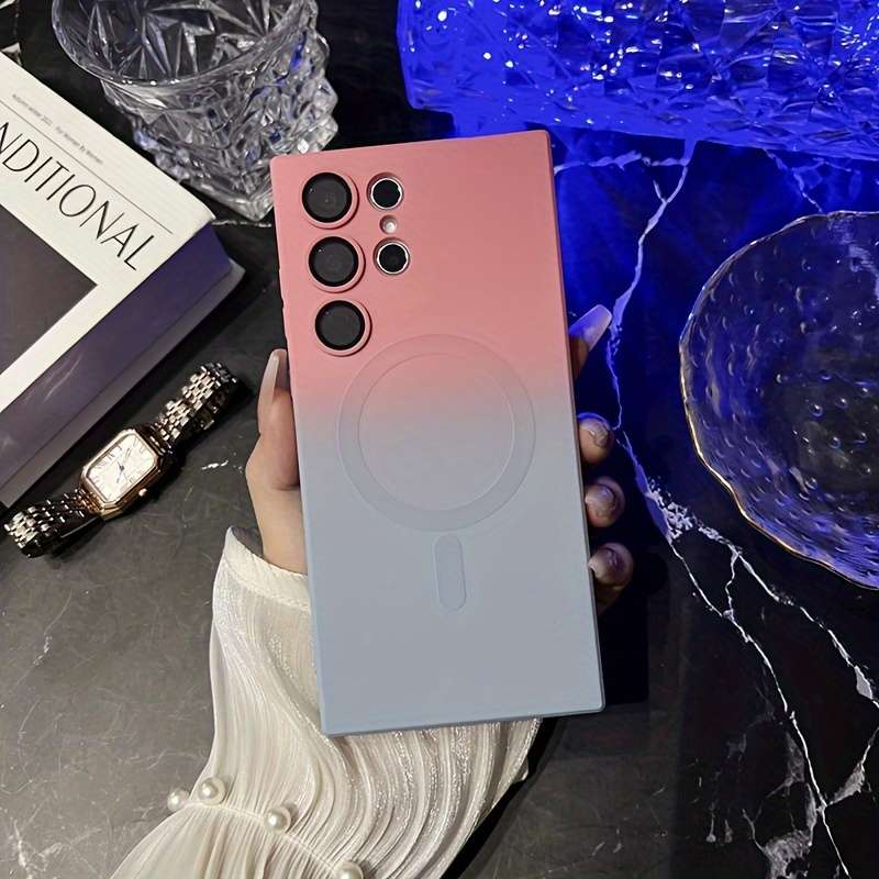 1pc Red Blue For Samsung Galaxy Note 10 Phone Cases