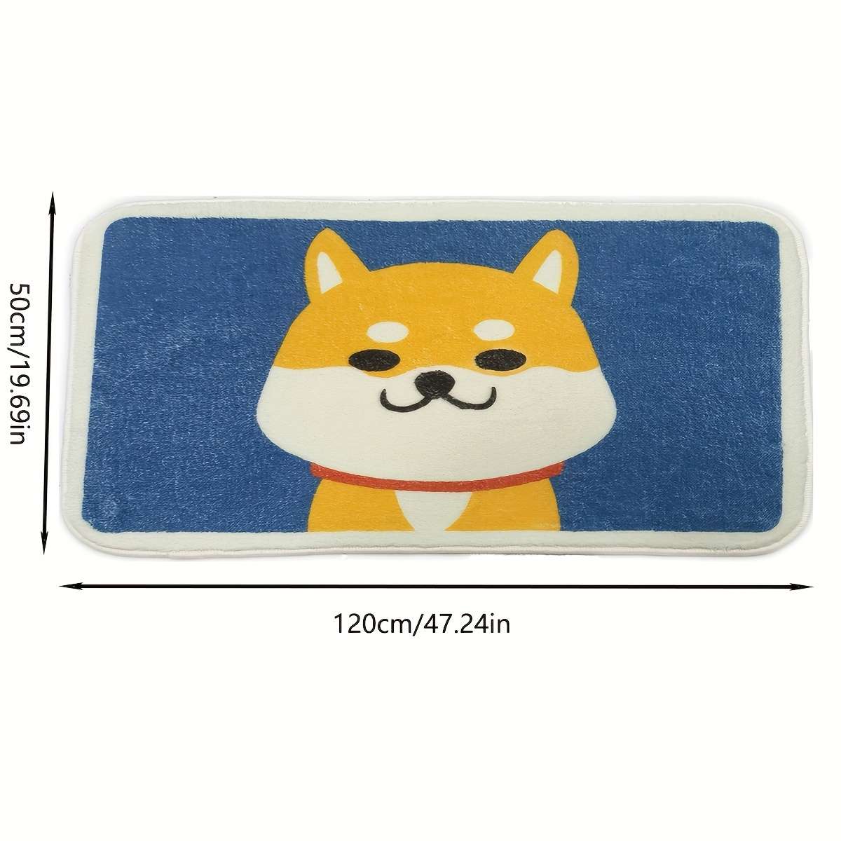 1Pc 50x80cm Puppy Pattern Floor Mat