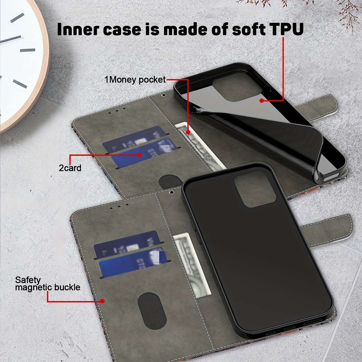 1pc Mixed Color 3 For Samsung Galaxy A33 5G Phone Cases