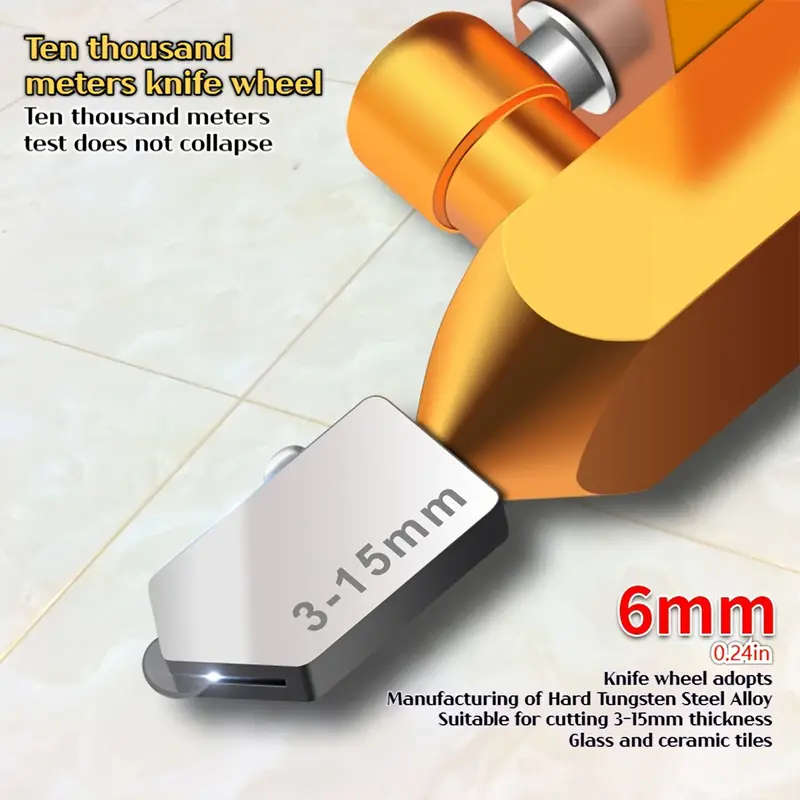 2-in-1 Diamond Tile Cutter Breaker Pliers Set  Includes Stainless Steel Blades Gaskets