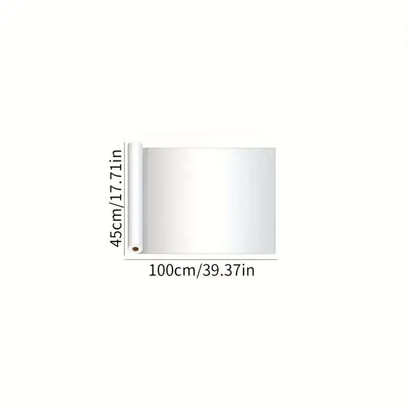 1 Piece Frosted Glass Sticker