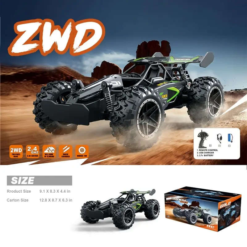 1:18 Scale High-Speed Off-Road 2.4G Remote Control Car Drift