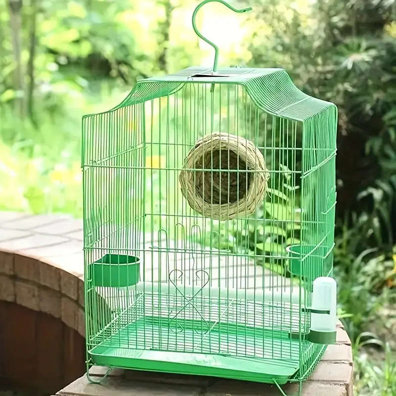 8 Plastic Bird Feeders And Waterers
