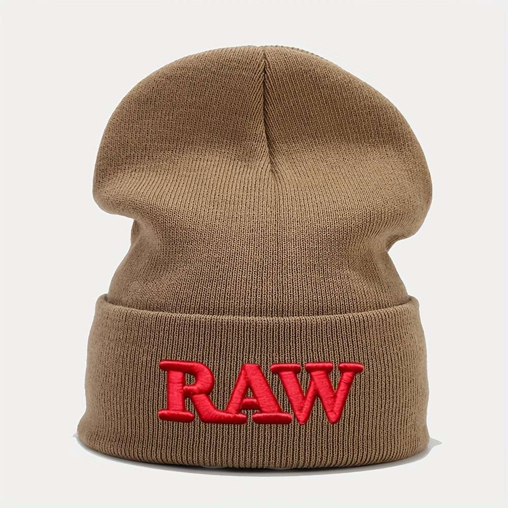 Raw Embroidered Beanie Ideal Choice For Gifts