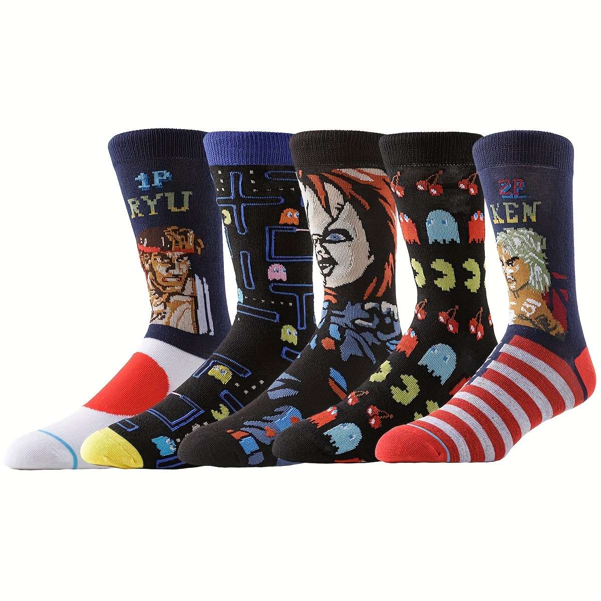 1 Pair Color A55 One Size Socks