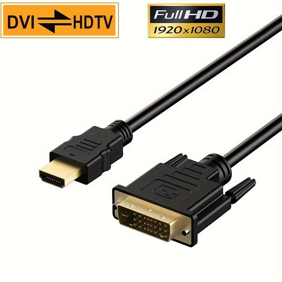 1-Pack Hd Dvi To Hdtv Cable